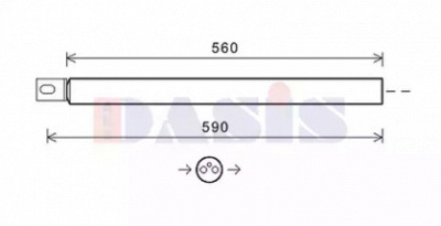 AKS DASIS 800669n -  Осушитель, кондиционер